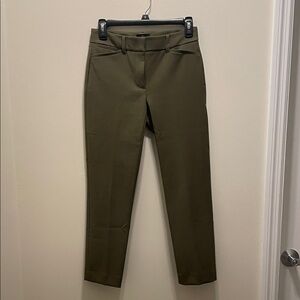 White House Black Market Olive Slim pants